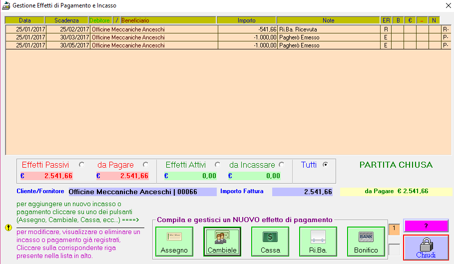Gestione delle Scadenze