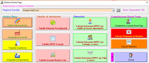 Gestione Busta Paga